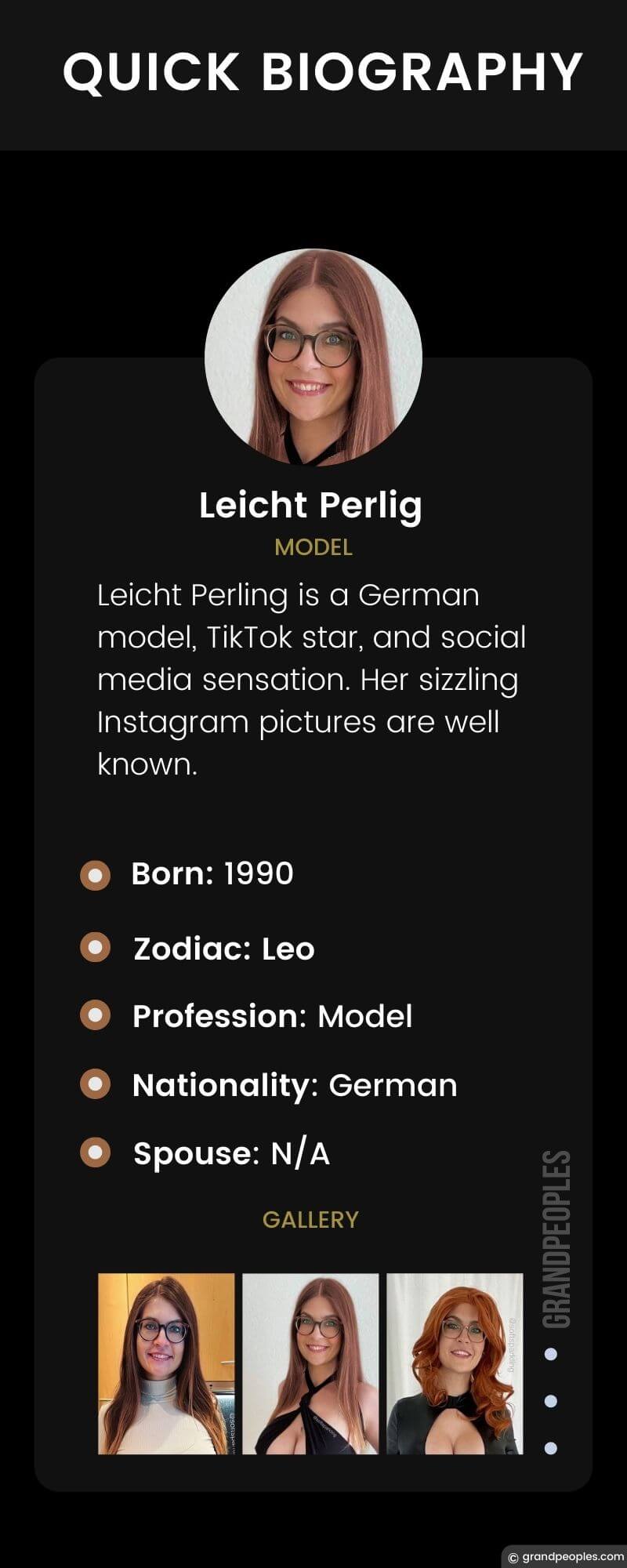 Leicht Perlig Age, Height, Net Worth, Wiki, Biography, And More ...