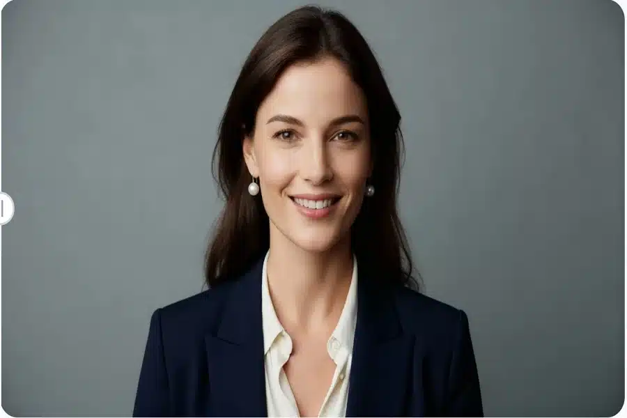 Classic LinkedIn headshot produced by VisualGPT